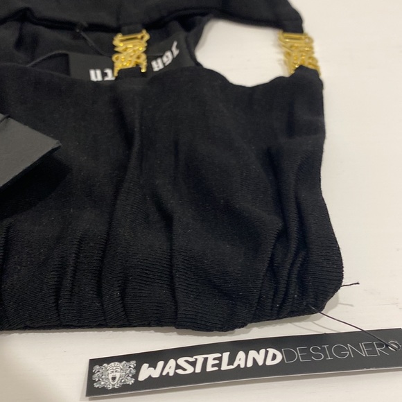 NWT JAGGER & STONE CLAUDIA BOOB TUBE BLACK |Size - Picture 8 of 9